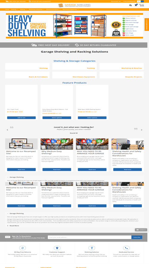 Garage Shelving screenshot 1